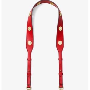 Michael Kors Red Guitar Strap NWT